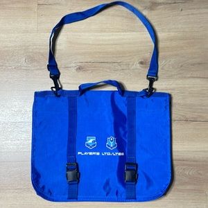 Vintage Player’s LTD Cigarettes Messenger‎ Bag. Never Used. Blue. Nostalgia.